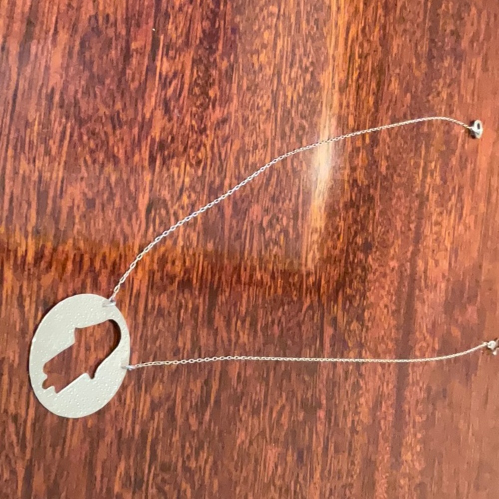 Silver necklace